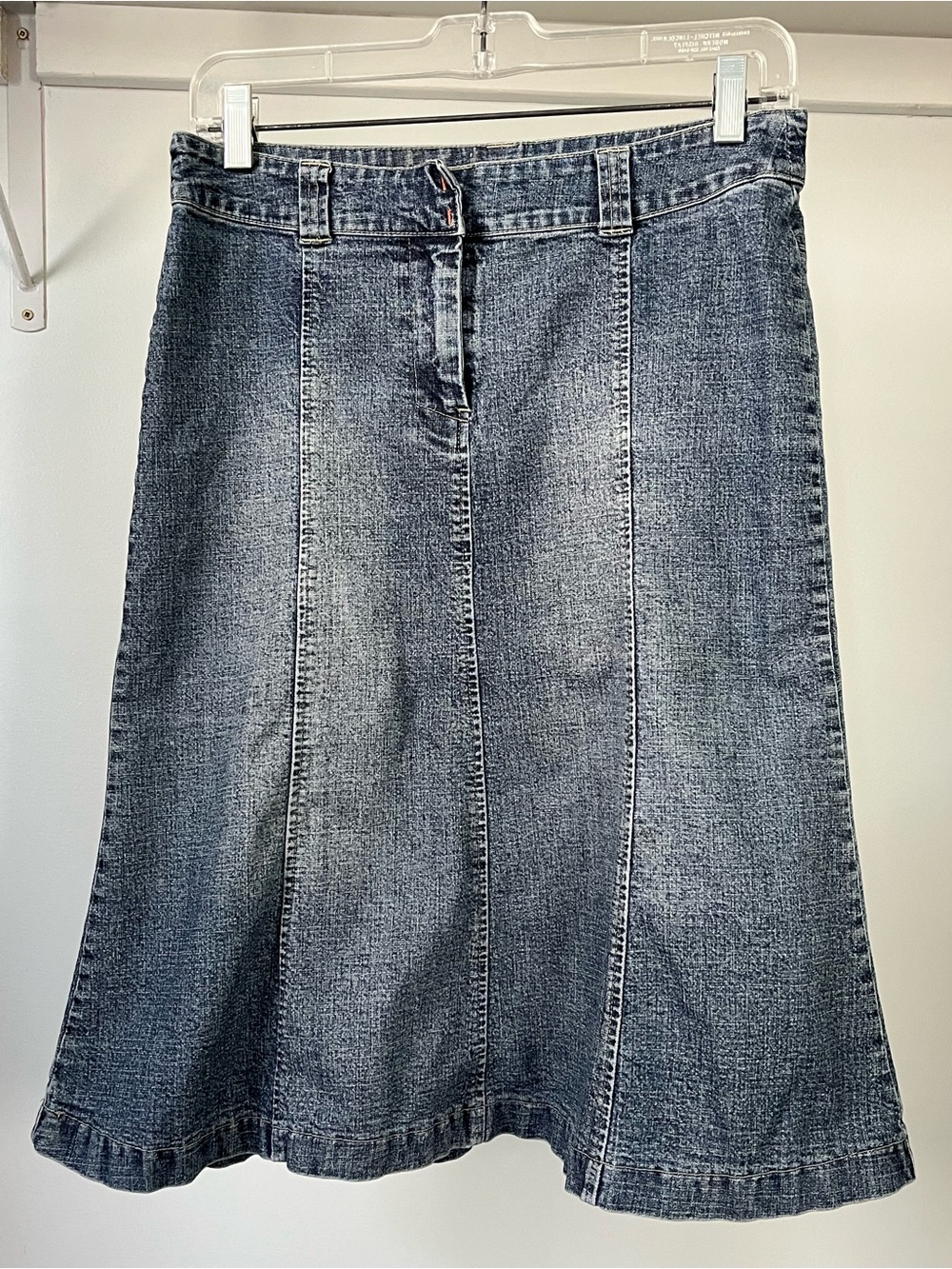 Y2K Request Vivienne High-Waist Knee-Length Denim Skirt Size 7
